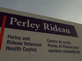 The Perley Rideau Veterans' Health Centre.
Jeff Bassett, Jeff Bassett, Ottawa Sun