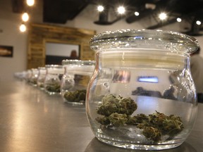 Marijuana for sale in Colorado Harvest Company in Aurora, Colo. Recreational pot will be legal in Canada this July.