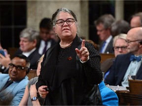 Minister of National Revenue Diane Lebouthillier stands during question period in the House of Commons on Parliament Hill in Ottawa on Thursday, Oct. 5, 2017. THE CANADIAN PRESS/Sean Kilpatrick ORG XMIT: SKP120
Sean Kilpatrick,
