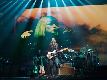 Back up singers perform as Roger Waters brought his US + Them tour to Canadian Tire Centre on Tuesday night.   Photo Wayne Cuddington/ Postmedia
Wayne Cuddington, Postmedia