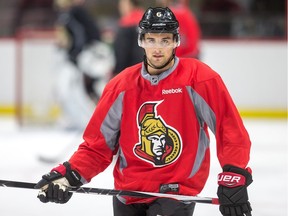 Coach Guy Boucher liked what he saw from Chris Wideman in his first game as a winger.