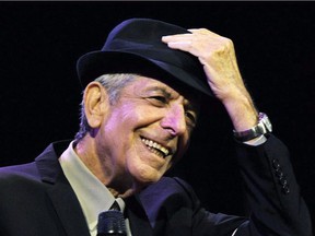 The Gladstone is staging a retrospective celebrating Leonard Cohen, nightly at 7:30 until Saturday, when there is also at 2:30 p.m. matinee.