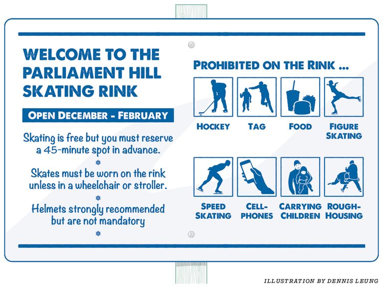 Rink of rules Canada 150 skating rink Ottawa Citizen