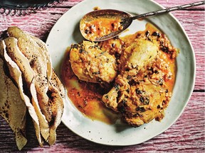 A rich, spicy sauce coats pieces of chicken in this flavourful Indian dish, perfect with Indian breads.