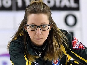 Thunder Bay's Krista McCarville and her curling teammates have earned a ticket in the Canadian Olympic trials in Ottawa in December. THE CANADIAN PRESS/Sean Kilpatrick