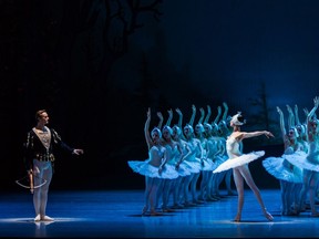 Dancers with the Dresden Semperoper Ballet perform Swan Lake. The production will be staged at the NAC Nov. 9-11.