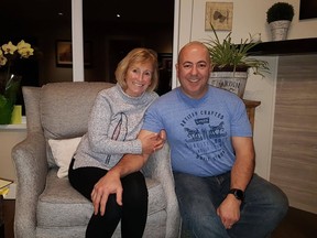 Annette and Marcel Poitras in their home in Coquitlam on Nov. 28