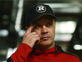 'As I keep growing in my role, the ultimate loyalty is to the Redblacks and doing whatever's necessary to try and make the team the best it can be,' head coach Rick Campbell said.