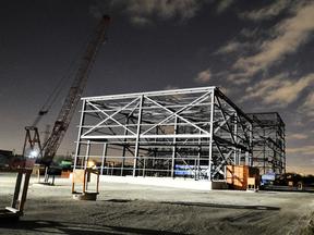 The dormant construction site of a Mississauga power plant in 2011 that Dalton McGuinty's government cancelled mid-election that year.