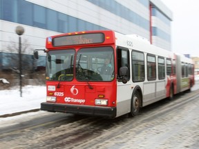 An OC Transpo bus.