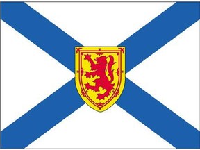 NOVA SCOTIA FLAG. *