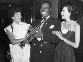Louis Armstrong — at the Standish Hall Hotel 1951 — was among the big name entertainers who performed in Hull during the golden age of jazz.