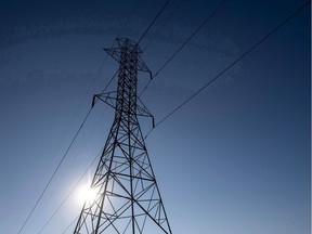 A hydro tower is shown in Toronto on Wednesday, November 4, 2015. The Ontario government's plan to lower hydro rates, which have roughly doubled over the last decade, is expected to cost taxpayers $21 billion over the next 30 years, according to the province's budget watchdog. THE CANADIAN PRESS/Darren Calabrese ORG XMIT: CPT118

Nov.4, 2015 file photo
Darren Calabrese,