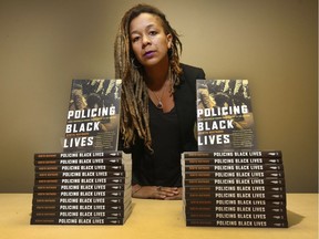 Robyn Maynard, author of Policing Black Lives spoke in Ottawa on Monday.