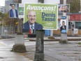 Election signs in Gatineau