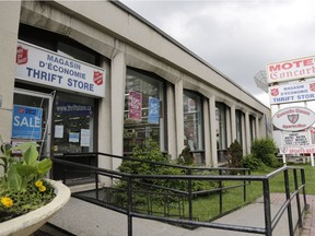 This Salvation Army Thrift store would become part of the new, mega facility on Montreal Road if approved by council.