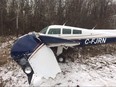 A plane made an emergency landing in the city's west end Tuesday.