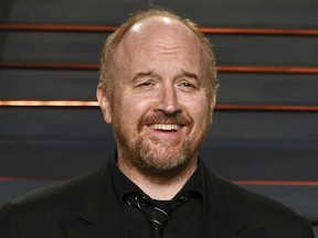 Louis C.K.

FILE - In this Feb. 28, 2016 file photo, Louis C.K. arrives at the Vanity Fair Oscar Party in Beverly Hills, Calif. The New York premiere of Louis C.K.'s controversial new film "I Love You, Daddy" has been canceled amid swirling controversy over the film and the comedian. (Photo by Evan Agostini/Invision/AP, File) ORG XMIT: NYET411

FEB. 28, 2016 FILE PHOTO. 022816114389, 21334631,
Evan Agostini, Evan Agostini/Invision/AP