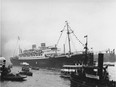 MS St. Louis in Hamburg, Germany, prior to departure for Cuba in May 1939. (THE CANADIAN PRESS/Courtesy of the U. S. Holocaust Memorial Museum)