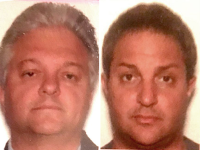 Domenico Violi and Giuseppe (Joe) Violi, of Hamilton, Ont., the sons of former Montreal Mafia boss Paolo Violi.