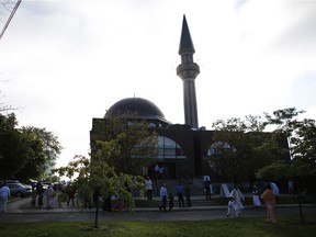 The Ottawa Mosque on a summer afternoon.