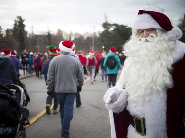 The 27th Annual Santa Shuffle Fun Run and Elf Walk took place along the Canal near Lansdowne Saturday December 2, 2017. Santa was on hand to cheer on the runners and hand out medals after the runners finished. Runners and walkers came out to take part in the event raising money for the Salvation Army.