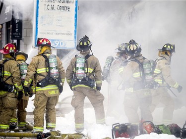 Ottawa Fire fighters were on the scene of a working fire at 89 Richmond Road Friday December 29, 2017.   Ashley Fraser/Postmedia