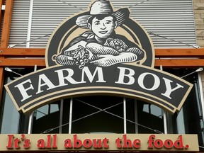 The Farm Boy logo.