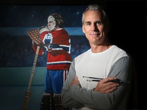 Ottawa artist Tony Harris photographed in the basement studio of his Barrhaven home on Wednesday, Nov. 29, 2017.