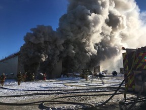 Photo of the scene via La Pêche Fire Service.