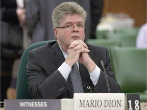 Public sector integrity commissioner Mario Dion is shown in Ottawa on December 13, 2011. The Liberals are tapping a long-time public servant to be the ethics watchdog for the House of Commons. Government House leader Bardish Chagger says Dion is being nominated to become the next ethics and conflict of interest commissioner.