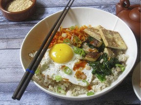 Korean grain bowl