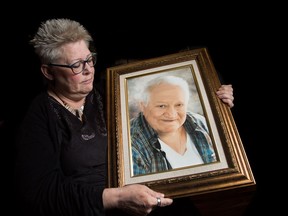 Pauline D'Amour, is the daughter of Marcel D'Amour, who died died two years ago at age 82 while in care at Residence Saint-Louis.