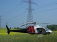 This is a Hydro One AS350 B2 helicopter. A helicopter similar to this one crashed, killing four people, near Tweed, Ont., on Thursday, Dec. 14, 2017.