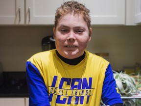 Jonathan Pitre pictured in Dec. 2017