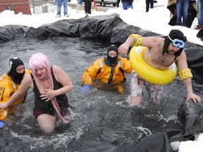 Icy Polar Bear dips should be fine unless you have a heart condition, says Manitoba physiologist Gordon Giesbrecht, better known to many as Professor Popsicle