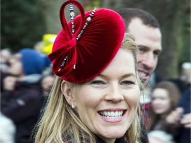 The British Royal family arrive at Sandringham to celebrate Christmas Day  Featuring: Autumn Phillips Where: Sandringham, United Kingdom When: 25 Dec 2017 Credit: Ward/WENN.com ORG XMIT: wenn33520371