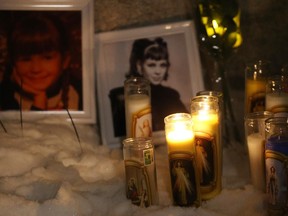 A candlelight vigil was held for Tricia Boisvert in Ottawa, Jan. 24, 2014.