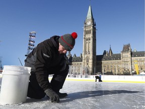 The Bell Capital Cup got underway Wednesday morning, but was moved indoors soon after because of brittle ice.