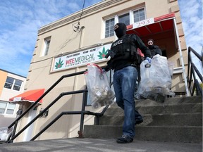 Ottawa police raided the  Wee Medical Dispensary Society on St. Laurent Boulevard in November 2016, and have conducted several dozen raids since then.