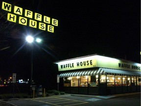The Waffle House restaurant