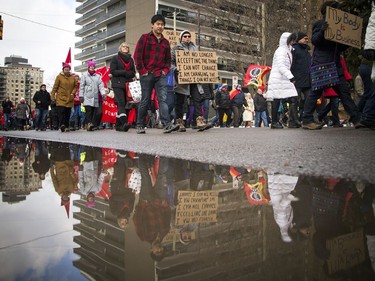 Thousands came out to take part in the Women's March on Ottawa.