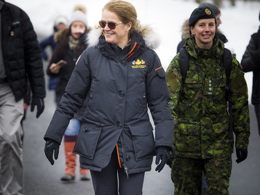 Gov. Gen. Julie Payette hosted the Winter Celebration on the grounds of Rideau Hall.