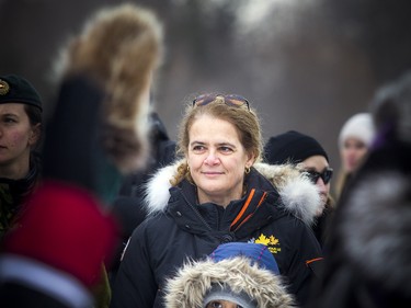 Gov. Gen. Julie Payette hosted the Winter Celebration on the grounds of Rideau Hall.