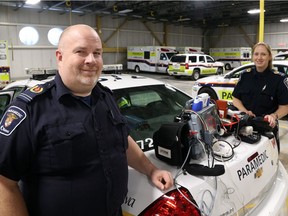 Robert Wilson, Community Paramedic Liaison and Tammy Dupuis, Community Paramedic.