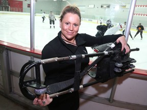 Alicia Gal is a Carleton PhD student who is bringing science to bear on sledge hockey.