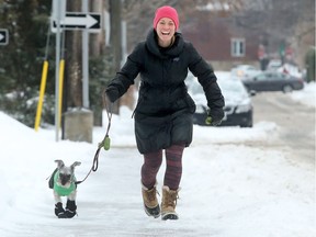 Sidewalks and some roads remain slippery Wednesday.