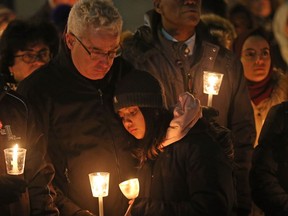 On the first anniversary of the Quebec City mosque attack,  a vigil was held at the Human Rights Monument  and other events were held at the Ottawa City Hall, January 25, 2018.