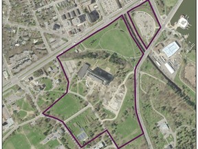 Proposed site of new Ottawa Hospital.