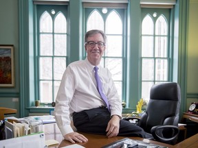 Ottawa Mayor Jim Watson in his office. January 11,2018.